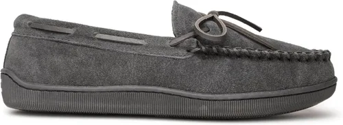 Vista 2 de Minnetonka - Pantuflas con suela rígida y forro de pelo para hombre