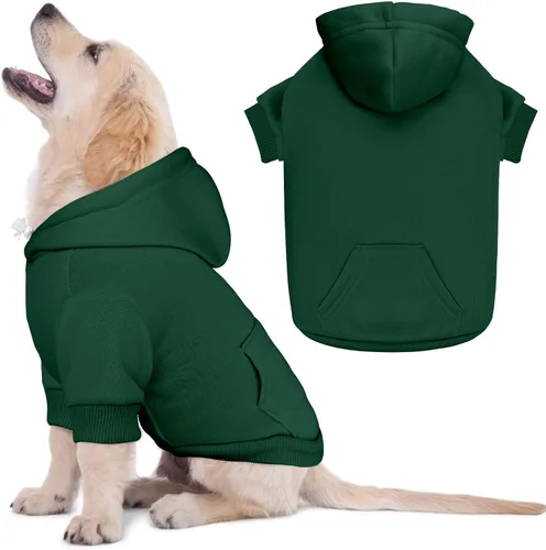 Vista 14 de Suéteres para Perros Pequeños Suéter para Mascotas Sólido Suave Forro Polar Cepillado Sudadera con Capucha para Perro Ropa Sudadera con Capucha