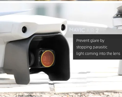 Vista 4 de Taoke Mavic Air 2 - Protector de cámara cardán, accesorios para protección solar para Mavic Air 2
