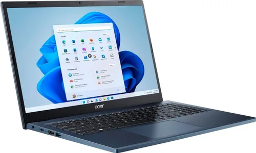 Vista 3 de Acer Aspire 3 - Laptop delgada y ligera, pantalla táctil IPS Full HD de 15.6 pulgadas, AMD Ryzen 5 7520U, 8 GB LPDDR5-512 GB, Wi-Fi 6, azul vapor