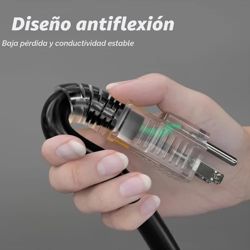 Vista 2 de PlugSaf Cable de Extensión para Exteriores de 50 Pies Calibre 16/3 con Múltiples Tomacorrientes Indicador de Luz, Cable de Extensión Flexible de 3