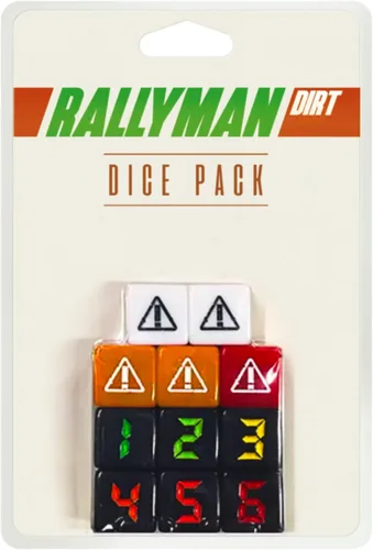 Vista 8 de Synapses Games Rallyman: DIRT Juego de mesa de estrategia Coches de carreras con dados 1 a 6 jugadores 60 minutos A partir de 10 años