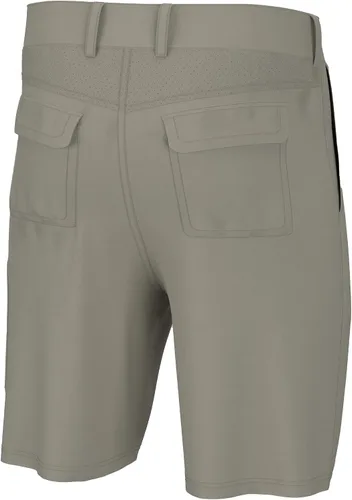 Vista 2 de HUK Pantalones cortos de pesca Next Level de 10.5 pulgadas, de secado rápido para hombre