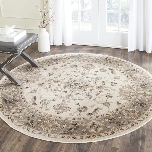 Vista 12 de SAFAVIEH Vintage Collection - Alfombra de pasillo de 2 pies 2 pulgadas x 6 pies, piedra y ratón, diseño oriental tradicional de viscosa envejecida