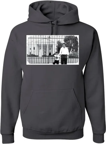 Vista 9 de Pablo Escobar Medellin Cartel Cocaine Cowboys White House Picture Pop Culture Unisex Graphic Sudadera con capucha