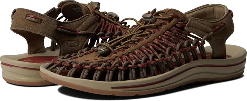 Vista 25 de KEEN Sandalias clásicas Uneek de dos cuerdas para hombre Timberwolf/Plaza Taupe