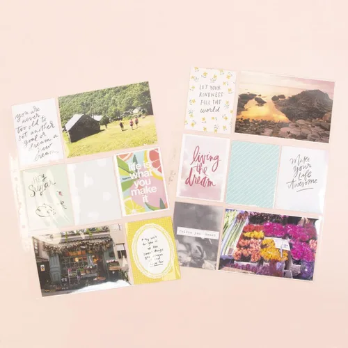 Vista 2 de Craftelier - Fundas de plástico transparente con bolsillo único para álbumes de fotos personalizados Incluye 10 fundas de 9" x 12