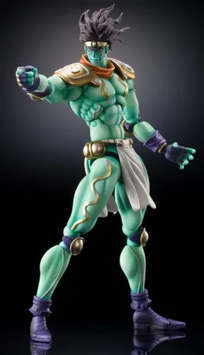Vista 3 de Medicos JoJo's Bizarre Adventure Part 3: Chozo Kado Star Platinum Super Action Figura de estatua de acción, multicolor