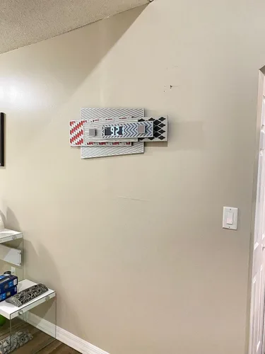 Vista 9 de Rocket Reloj de pared digital 3D "Colección de diseño especial de reloj de pared 2023