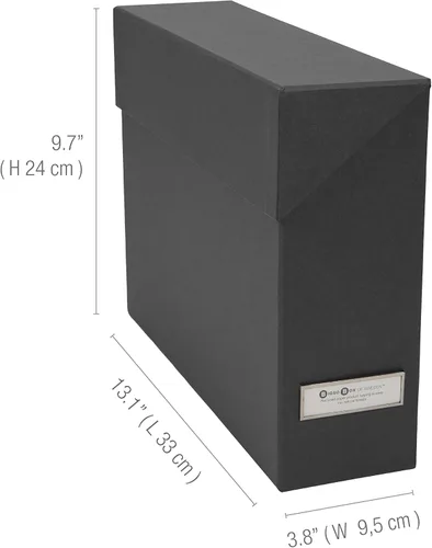 Vista 3 de Bigso Lovisa caja de archivos con 12 archivos