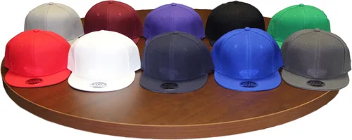 Vista 8 de El Snapback personalizado Sombrero Otto Bordó Su Propio Texto Flatbill Bill El Snapback