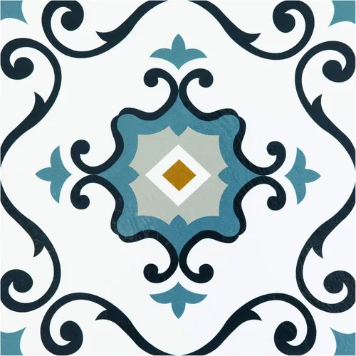 Vista 14 de Azulejo de vinilo autoadhesivo retro de 12 x 12 pulgadas, Affinity, 10 azulejos/10 pies cuadrados. Self-Adhesive Backing and Multi-Plank Coverage