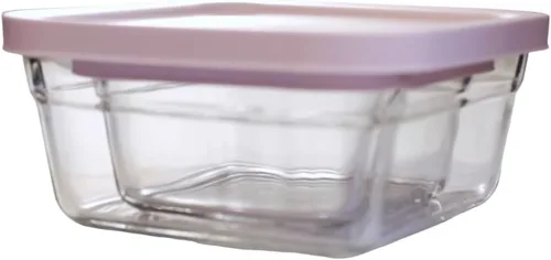 Vista 8 de Cerradura de cristal avanzada para puerta, contenedor de vidrio resistente al calor fácil de abrir, rectangular, juego de 4, grande y pequeño, 2