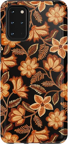 Vista 185 de Casely Funda para Galaxy S9 Postura de cadáver Yoga de esqueleto Diseño protector delgado esencial de doble capa