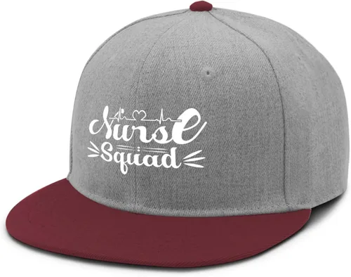 Vista 9 de Nurse Squad Trucker hat Running Cap blue03 Womens hat Gifts for Her Baseball Hat