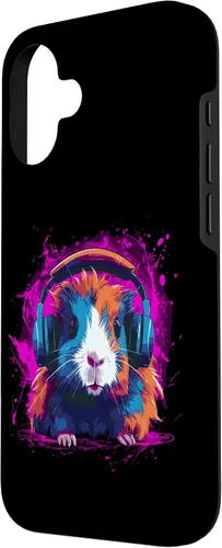 Vista 2 de iPhone 16 DJ Guinea Pigs Case