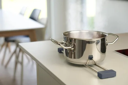 Vista 6 de Sanni Shoo drip.line Pure - Bandeja de goteo ajustable - Estante de cocina práctico y multifuncional para almacenar paños de cocina y cepillos