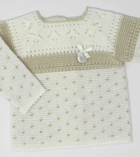 Vista 2 de Escalett Layette Newborn Baby Knitted Clothes Set, Coming Home Infant Knit Outfit for Boys and Girls