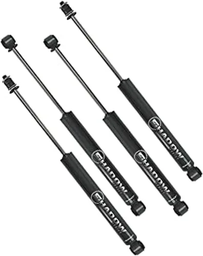 Vista 8 de Kit de elevación RealTruck de Superlift Suspension con caja de amortiguadores para Ford F-250/F-350 Amortiguadores de la serie Shadow delanteros