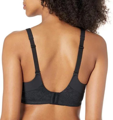 Vista 2 de Playtex Sujetador inalámbrico Secrets ComfortFlex sin varillas con cobertura completa, brasier convertible inalámbrico
