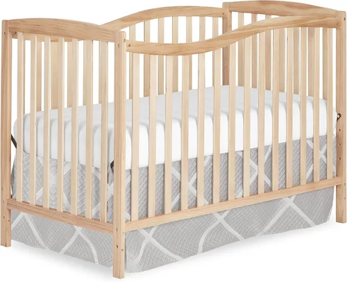 Vista 9 de Dream On Me Chelsea - Cuna convertible 5 en 1 de color negro, certificación JPMA 4-Position Mattress Support, Converts to Toddler, Day and Full