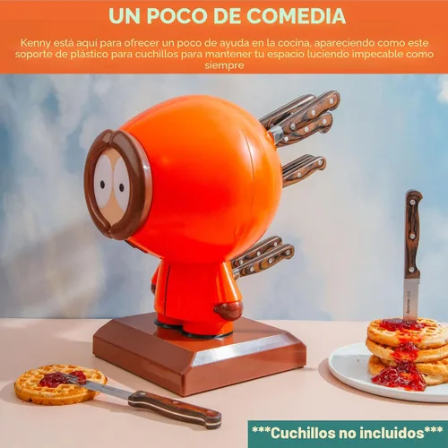 Vista 3 de Surreal Entertainment South Park Kenny Portacuchillos con 10 Ranuras