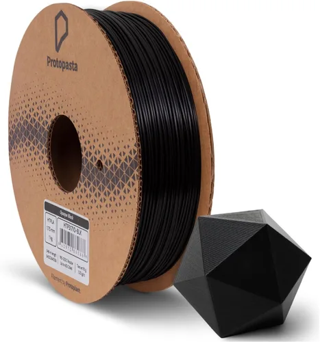 Vista 12 de Protopasta Filamento para Impresora 3D Filamento PLA 1.75mm Oro Polvo de Brillo HT PLA Carrete de 500g