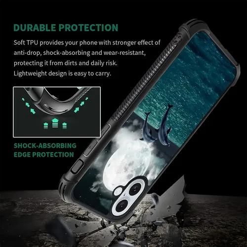 Vista 729 de Funda compatible con iPhone 15, diseño de elefantes africanos, diseño increíble a prueba de golpes, antiarañazos, carcasa trasera de policarbonato