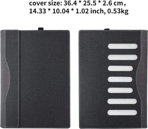 Vista 4 de Funda protectora para computadora portátil Dell Inspiron 16 Plus 7630 7620 7610 Pro 5620 5630 5625 para Vostro 5630 5620 7620 (no otros modelos)