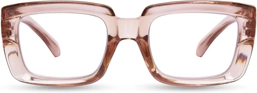 Vista 11 de Oprah Style - Lentes de lectura para mujer, de gran tamaño, con bloqueo de luz azul, para lectura de computadora con bisagra de resorte