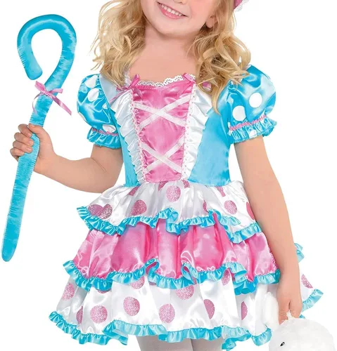 Vista 2 de amscan Little Bo Peep - Niño pequeño 3-4 1 juego