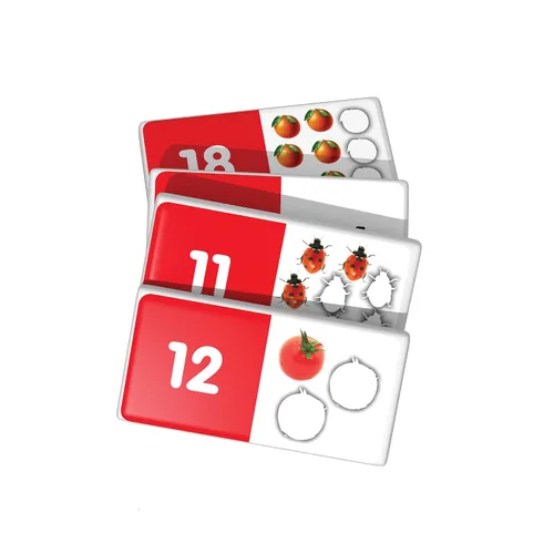 Vista 7 de Junior Learning Dominoes Subtraction Blanco 7.8 H x 4.7 L x 1.5 W