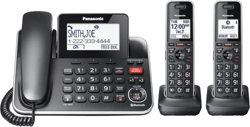 Vista 4 de Panasonic - Accesorio de teléfono inalámbrico compatible con sistemas telefónicos inalámbricos de la serie KX-TGD86x - KX-TGDA86S