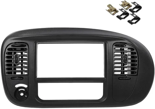 Vista 15 de PIT66 Bisel de Almohadilla de Tablero Negro Compatible con Ford F150 1997-2003/ Compatible con Ford Expedition 1997-2003
