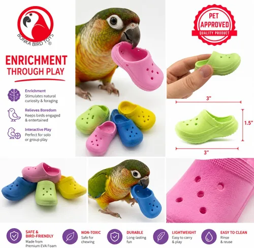 Vista 8 de Bonka 2183 PK6 - Mini sandalias de 3 pulgadas, juguetes suaves para pies