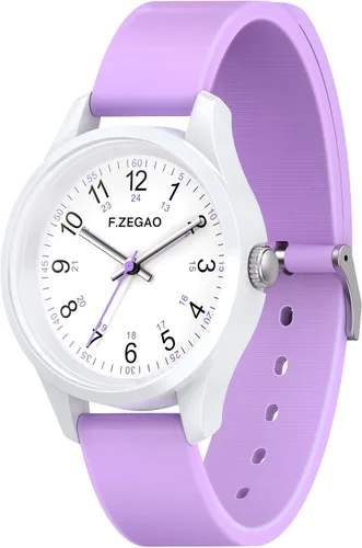 Vista 10 de Large Dial Waterproof Watches for Women Easy Read, 40mm Diameter Azul