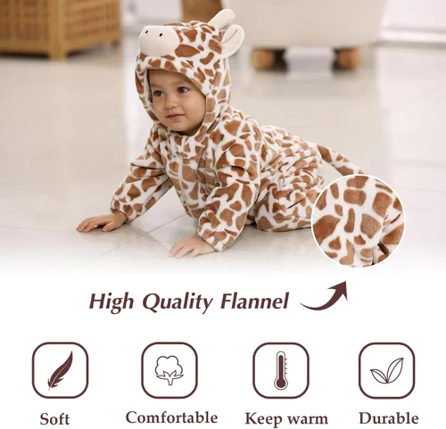 Vista 5 de TONWHAR - Disfraz de Halloween para niños, para cosplay de animales, para la nieve