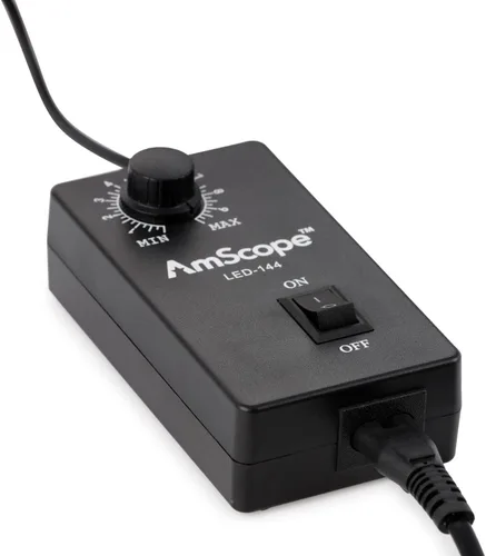 Vista 5 de AmScope LED-144-YK anillo de luz para microscopio con 144 LED y adaptador Bright adjustable LED lighting for microscopy, laboratory research