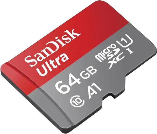 Vista 3 de SanDisk Tarjeta de memoria Ultra microSDXC -I de 64 GB con adaptador - 120