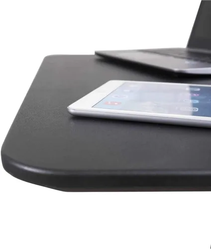 Vista 5 de Stand Up Desk Store - Carrito de escritorio neumático, de altura ajustable, con ruedas para computadora portátil, de pie