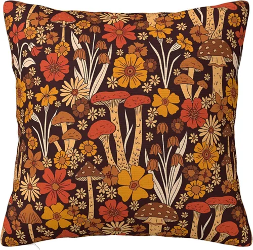 Vista 15 de Almohada de terciopelo con estampado de puntos de leopardo rosa y naranja, juego para el hogar, cómoda decoración de cama cuadrada, sofá al aire