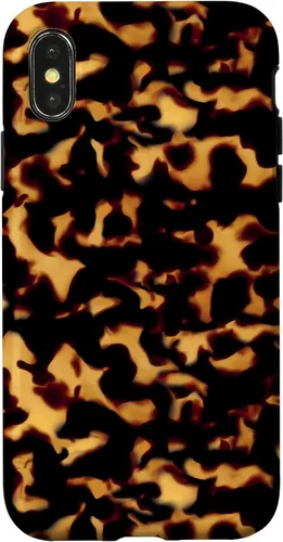 Vista 5 de Tortoise Shell Turtle Shell Pattern Amber Brown Tort Case for iPhone 17