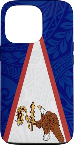 Vista 10 de Flag of American Samoa Phone Case Island Polynesian Samoan Case for iPhone 17
