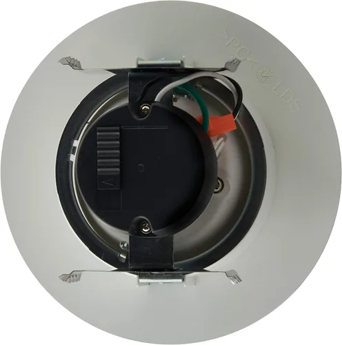 Vista 4 de Satco S11822-7.5 W LED LED Retrofit Downlight direccional; cardán; 4 pulgadas - Temperatura de color ajustable - (8 Downlights)