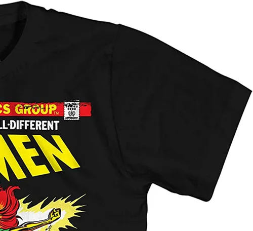Vista 5 de Marvel Mens Comics Group Shirt - X-Men Wolverine Mens Tee - Throwback Classic T-Shirt