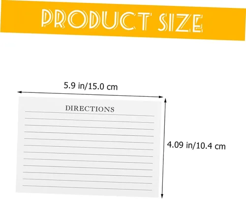 Vista 9 de TEHAUX 50pcs Tarjetas de Receta Fotos Sellos para Cocinar Accesorios de Cocina Uso Diario Receta Papel