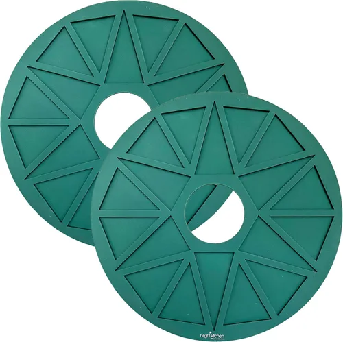 Vista 8 de Cracker Chip - Hoja deshidratadora de silicona con bordes, no tóxica para deshidratadores redondos Nesco, molde de labios, retiene líquidos de masa