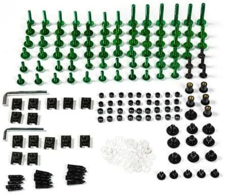 Vista 11 de Kit de tornillos completos de carenado para S1000RR 2009 2010 2011 2012 2013 2014 sujetadores de aluminio clips de hardware plateado