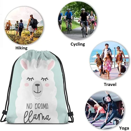 Vista 7 de Bohemia Retro Rayas Cordón Bolsas Mochila Gimnasio Bolsa con Cordón, Multi-a108, Mochilas de viaje