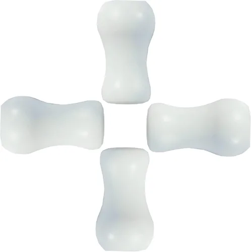 Vista 7 de 20 piezas de cordón blanco con borlas de plástico para persianas, persianas, herrajes para ventana, perillas